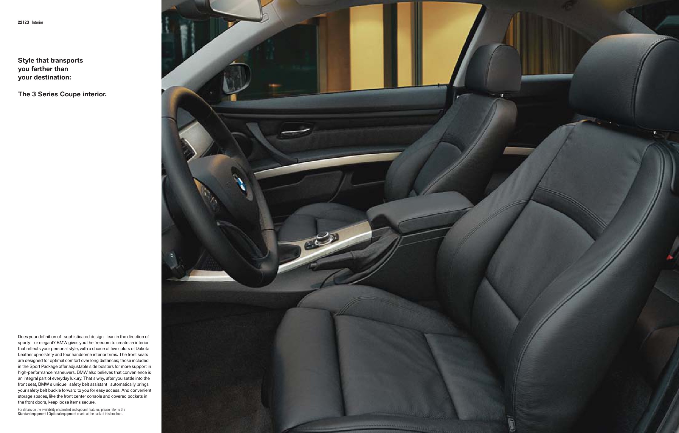 2010 BMW 3-Series Coupe Brochure Page 33
